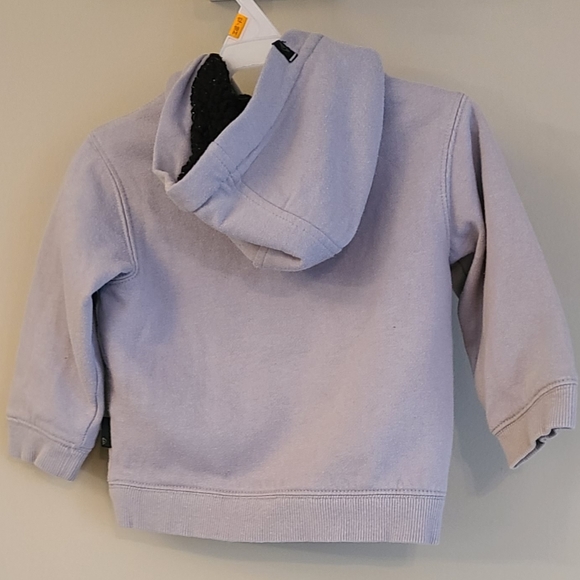 Quicksilver grey zip up hoodie - Picture 2 of 4